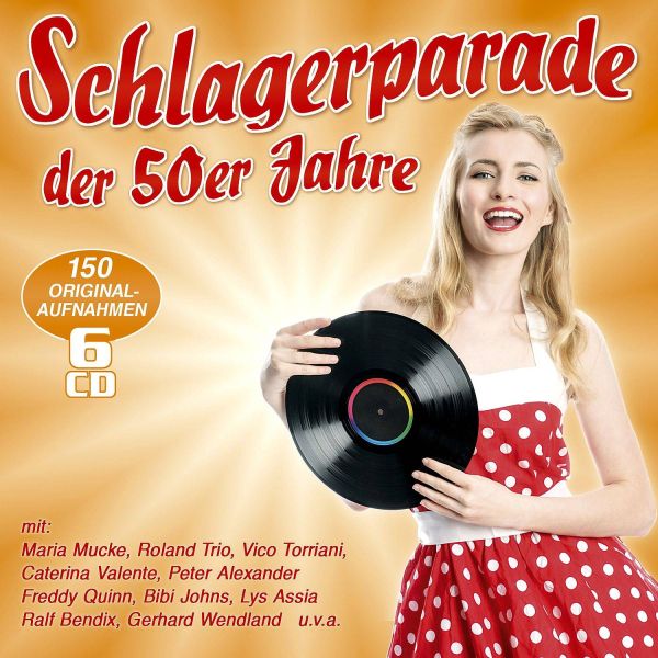 Various - Schlagerparade der 50er Jahre - 150 Originalaufnahmen