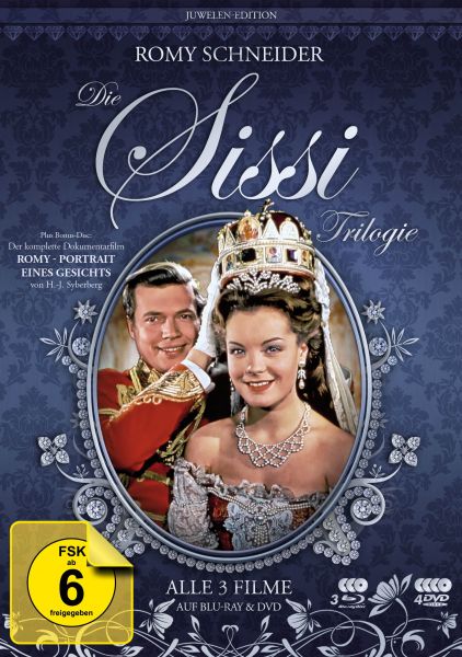 Sissi Trilogie - Juwelen-Edition (inkl. 3 DVDs + Bonus-DVD)
