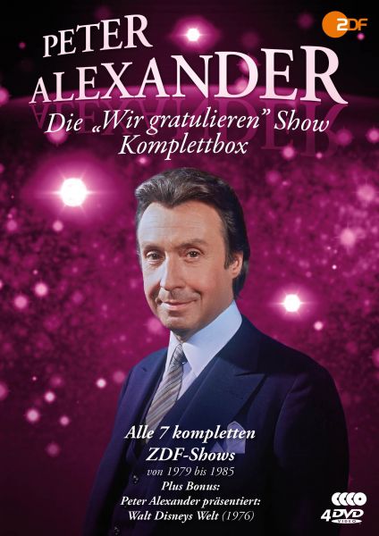 Die Peter Alexander 'Wir gratulieren' Show - Komplettbox (Alle 7 ZDF-Shows plus Disneys Welt)