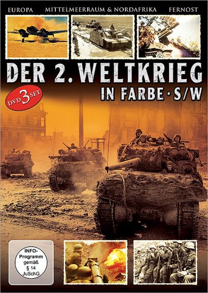 Panzer-Divisionen, Sturmtruppen, Panzer-Abwehr - Der 2. Weltkrieg in Farbe & schwarz-weiß