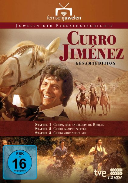 Curro Jiménez: Der andalusische Rebell (Komplettbox Staffeln 1-3) (12 DVDs)