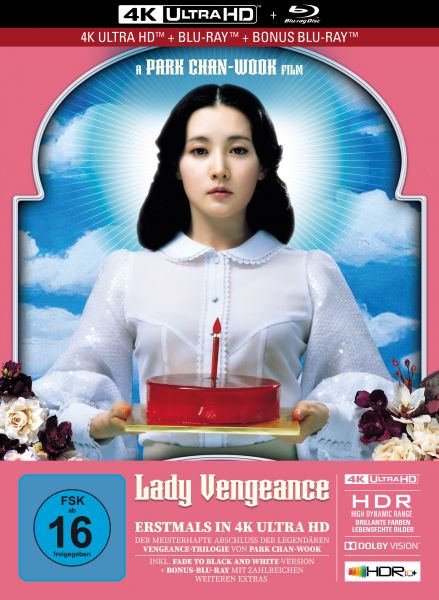 Lady Vengeance - 3-Disc Limited Collector&#039;s Edition im Mediabook (4K Ultra HD + Blu-Ray + Bonus-Blu