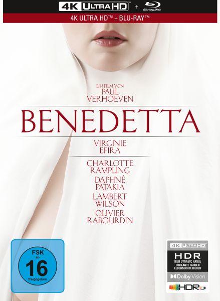 Benedetta - 2-Disc Limited Collector&#039;s Edition im Mediabook(UHD-Blu-ray + Blu-ray)