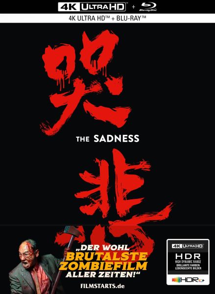 The Sadness (uncut) - 2-Disc Limited Collector&#039;s Edition im Mediabook (UHD Blu-ray + Blu-ray)