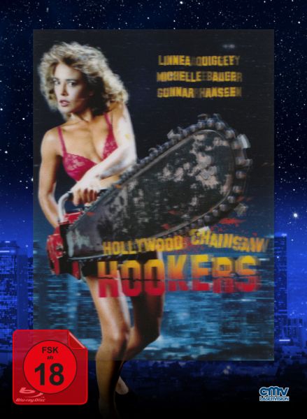 Hollywood Chainsaw Hookers (Limitiertes Mediabook Cover A) (Blu-ray + DVD) (Lenticular Cover)