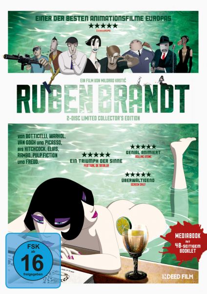 Ruben Brandt - Limited 2-Disc Mediabook (Blu-ray + DVD)
