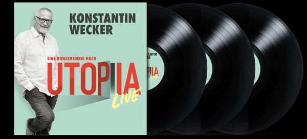Wecker, Konstantin - Utopia Live (limitierte 3LP)