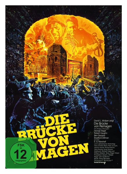 Die Brücke von Remagen - 3-Disc Limited Collector&#039;s Edition im Mediabook (2 Blu-ray + DVD)