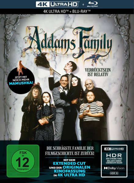 Addams Family - 2-Disc Limited Collector's Edition im Mediabook (UHD Blu-ray + Blu-ray)