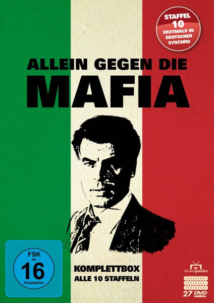 Allein gegen die Mafia - Komplettbox - Alle 10 Staffeln (27 DVDs)