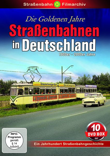 Die Goldenen Jahre - Straßenbahnen in Deutschland (10 DVDs)