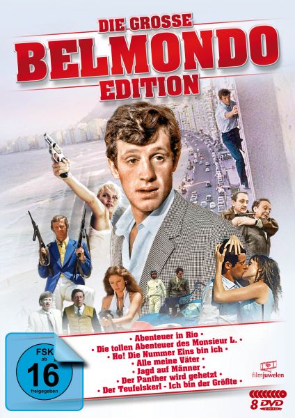 Die große Belmondo-Edition (8 DVDs)