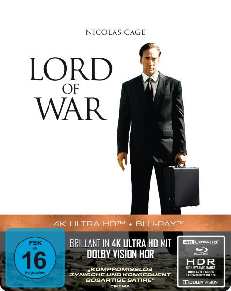 Lord of War - Händler des Todes - 2-Disc Steelbook (UHD Blu-Ray + Blu-Ray)