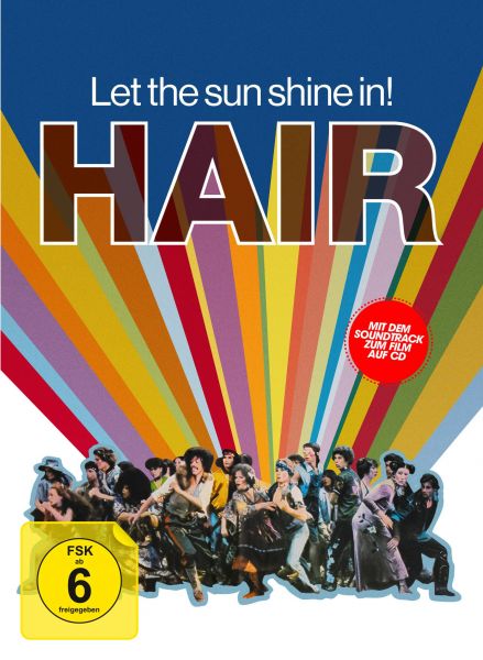Hair - 3-Disc Limited Collector&#039;s Edition im Mediabook (Blu-ray + DVD + Soundtrack-CD)
