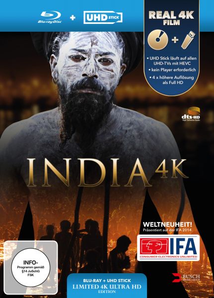 India 4K (UHD Stick in Real 4K + Blu-ray) - Limited Edition