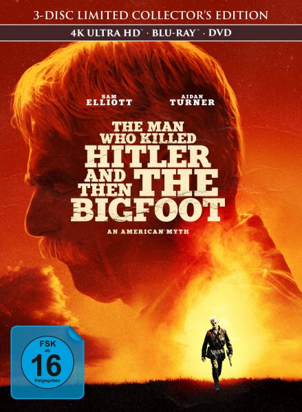 The Man Who Killed Hitler and Then The Bigfoot - 3-Disc Mediabook (UHD + Blu-ray + DVD)