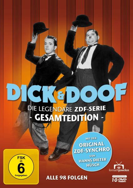 Dick und Doof (10 DVDs) - Die Original ZDF-Serie Gesamtedition (Alle 98 Folgen)