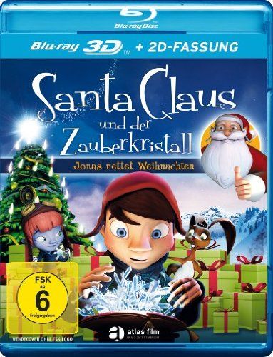 Santa Claus und der Zauberkristall (3D + 2D Blu-ray)