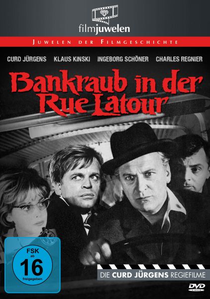 Bankraub in der Rue Latour - mit Curd Jürgens & Klaus Kinski