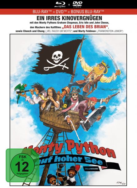 Monty Python auf hoher See - 3-Disc Limited Collector&#039;s Edition im Mediabook (Blu-ray + DVD + Bonus-