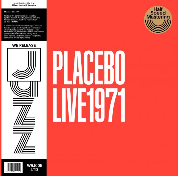 Placebo (Marc Moulin) - Live 1971 (LP)
