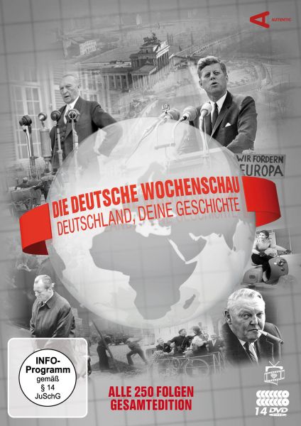Die Deutsche Wochenschau - Deutschland, deine Geschichte: Komplettbox (Alle 250 Folgen) (14 DVDs)