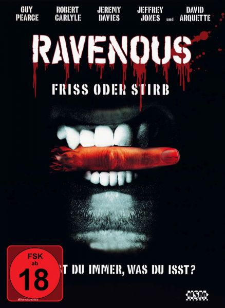 Ravenous - Friss oder stirb (Mediabook - Cover A) (Blu-ray + DVD)
