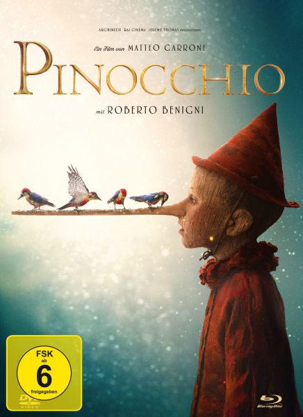 Pinocchio - 2-Disc Limited Collectors Edition im Mediabook (Blu-ray + DVD)