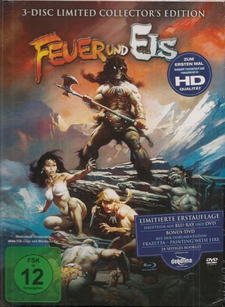 Feuer und Eis - 3-Disc Limited Collectors Edition (Blu-ray + DVD Mediabook) (OUT OF PRINT)