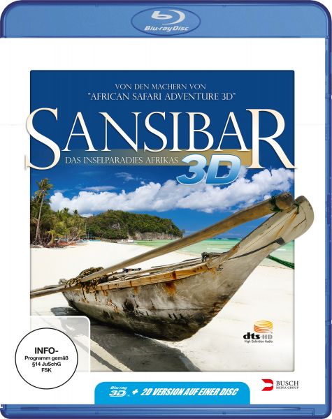 Sansibar 3D (Blu-ray 3D)