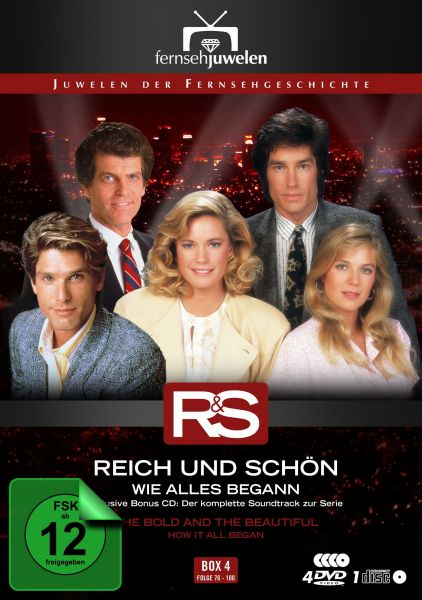 Reich und Schön - Box 4: Wie alles begann (Folge 76-100 + Soundtrack) (4 DVDs + CD)