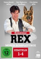 Kommissar Rex - Moser Komplettbox (Alle 4 Staffeln mit Tobias Moretti) (12 DVDs)  
