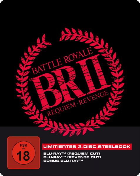 Battle Royale 2 - 3-Disc SteelBook inkl. Requiem Cut, Revenge Cut und Bonus-BD