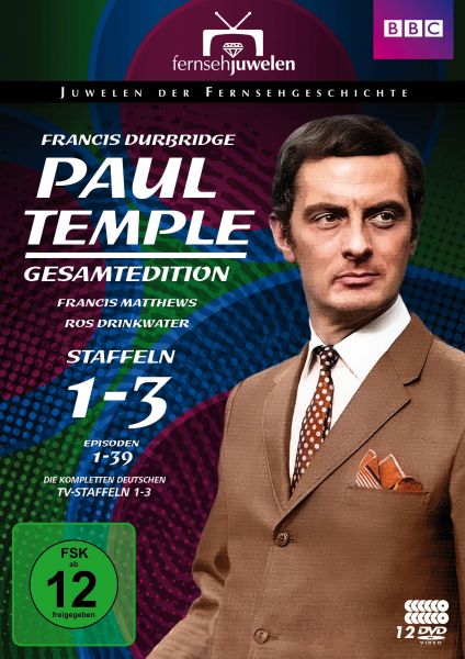 Paul Temple - Gesamtedition (Staffeln 1-3) (12 DVDs)