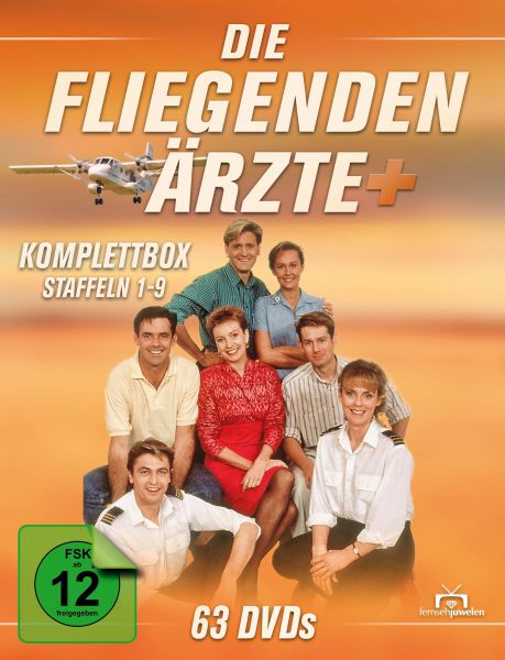 Die fliegenden Ärzte - Komplettbox (Staffel 1-9) (63 DVDs)