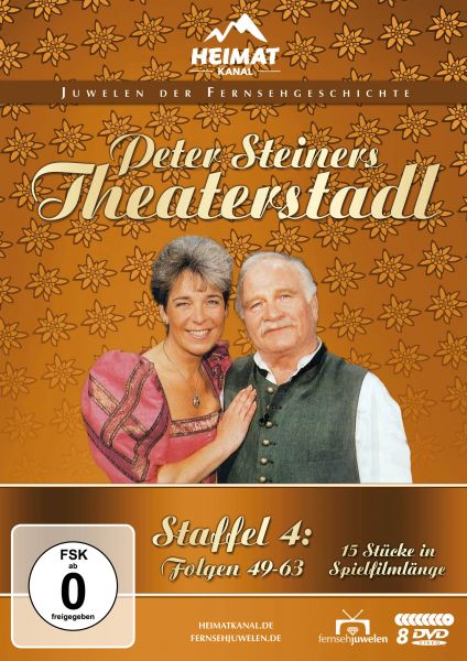 Peter Steiners Theaterstadl - Staffel 4: Folgen 49-63 (8 DVDs)